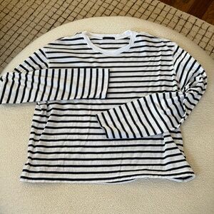 ATM Jersey Stripe Long Sleeve Tee